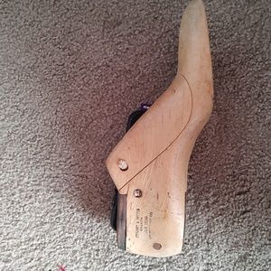 Vintage Wooden Cobblers Shoe Form